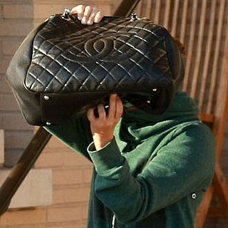 Guess Who Showed Off Her Giant Quilted Chanel Bag?