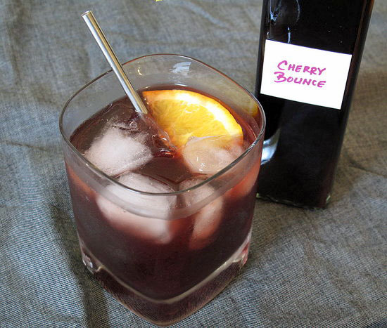 Cherry Bounce Old-Fashioned Cherry Bounce Old-Fashioned