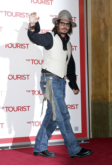Johnny Depp Brings The Tourist Right Back to Italy Johnny Depp Brings The Tourist Right Back to Italy