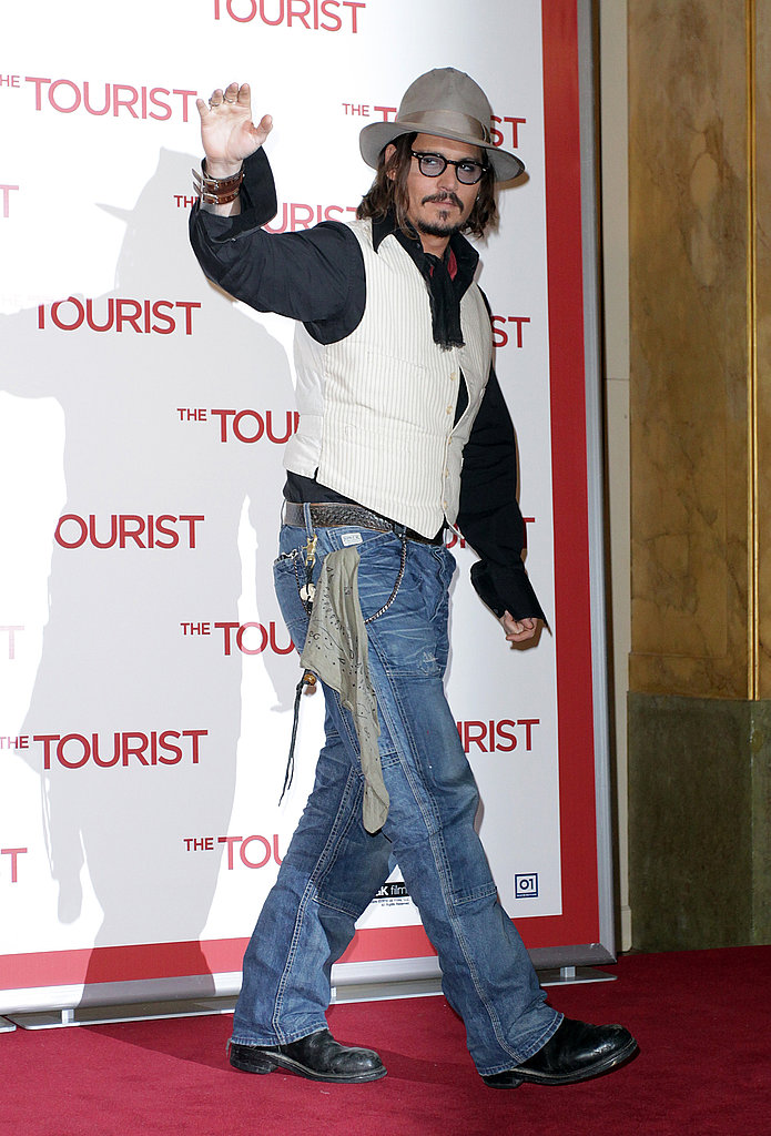 Johnny Depp Brings The Tourist Right Back to Italy Johnny Depp Brings The Tourist Right Back to Italy