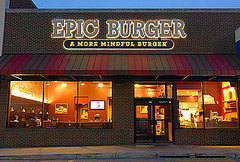 Epic Burger on North Avenue