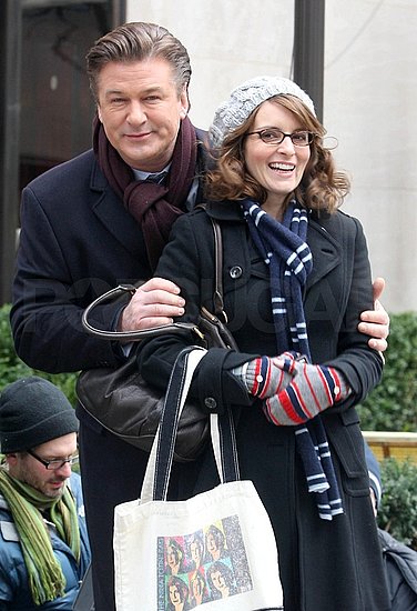 Tina and Alec Celebrate Their SAG and Golden Globe Noms With a Merry Day on Set Tina and Alec Celebrate Their SAG and Golden Globe Noms With a Merry Day on Set