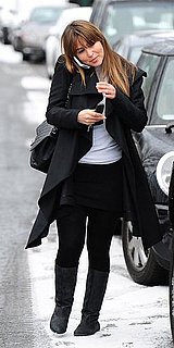 Pictures of Rachel Stevens In London After Birth of Baby Daughter Amelie
