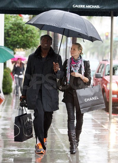 Heidi and Seal Shop Chanel and Prada Under an Umbrella For Two Heidi and Seal Shop Chanel and Prada Under an Umbrella For Two