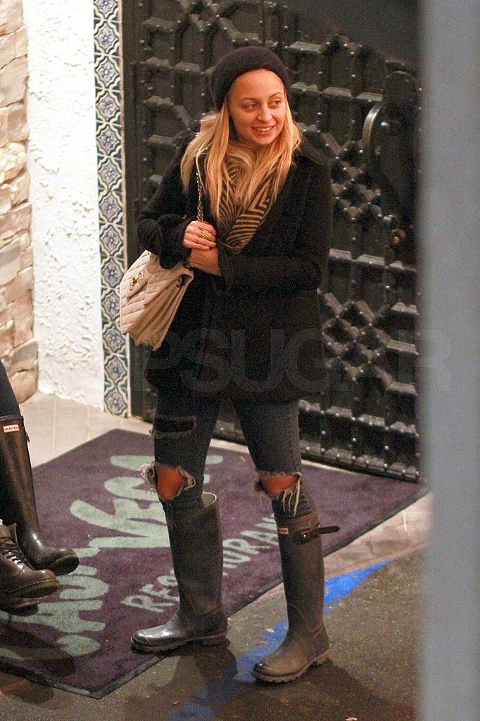 Nicole Richie Shows Off Her Marital Glow After Dinner Nicole Richie Shows Off Her Marital Glow After Dinner