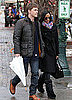 Pictures of Zoe Saldana and Keith Britton in Aspen, CO