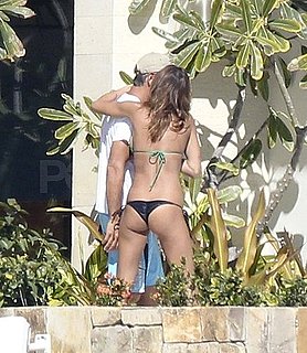 Elisabetta Canalis Bikini Pictures With George Clooney in Cabo for Mexico