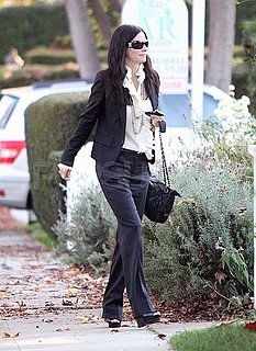 Pictures of Courteney Cox and Coco Arquette in LA on Christmas Eve