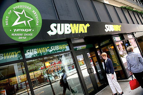2010 Readers' Choice Favorite Fast Food Chain