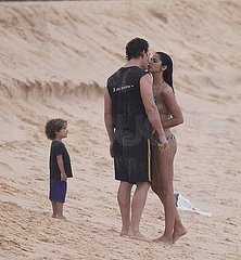 Pictures of Shirtless Matthew McConaughey on Vacation in Brazil With Bikini-Clad Camila Alves