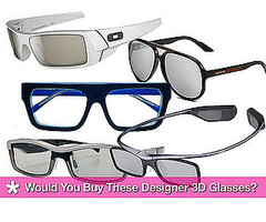 Designer 3D Glasses