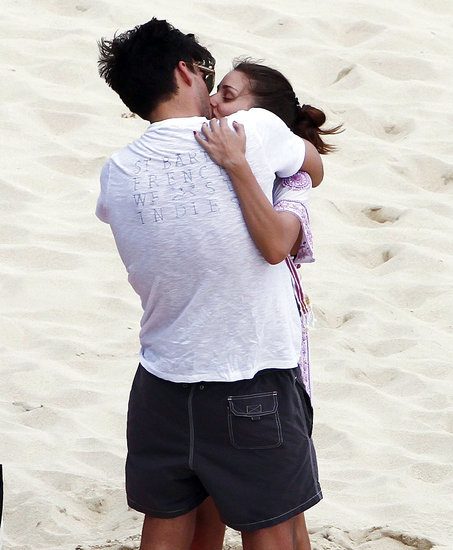 Olivia Palermo Gets Sexy in St. Barts With a Steamy Beachside Kiss Olivia Palermo Gets Sexy in St. Barts With a Steamy Beachside Kiss