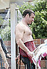 Pictures of Shirtless Liev Schreiber Surfing in Australia