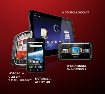 Motorola Xoom Tablet Running Android 3.0 Honeycomb