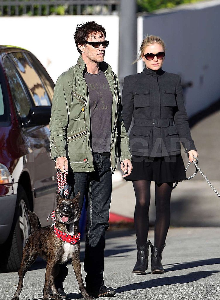 Pictures of Anna Paquin and Stephen Moyer Walking Their Dogs in LA Pictures of Anna Paquin and Stephen Moyer Walking Their Dogs in LA
