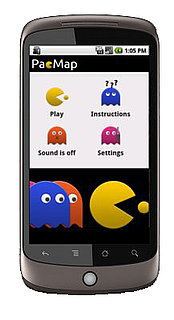 PacMap Pac-Man Android App