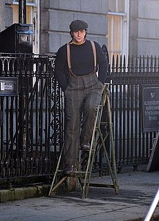 Pictures of Aaron Johnson and Glenn Close on Set of Albert Nobbs