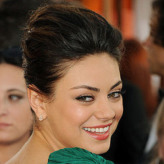 Mila Kunis Golden Globes 2011 Makeup and Hair Tutorial