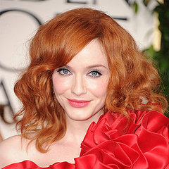 Christina Hendricks's Golden Globes Hair and Makeup Christina Hendricks's Golden Globes Hair and Makeup