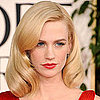 January Jones at 2011 Golden Globes