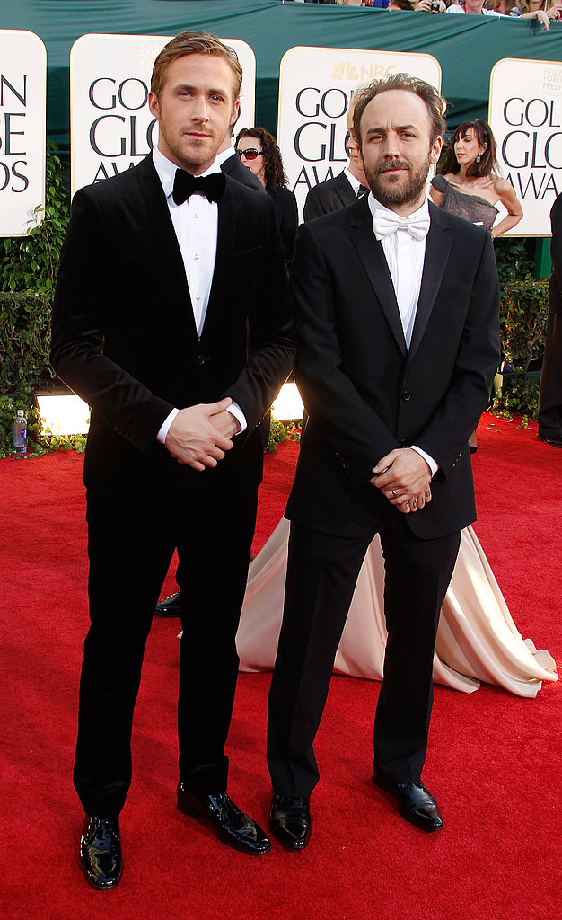 Ryan Gosling Poses For Golden Globes Photos With His Blue Valentine Director Ryan Gosling Poses For Golden Globes Photos With His Blue Valentine Director