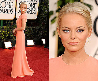 Emma Stone at 2011 Golden Globe Awards