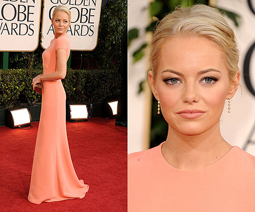 Emma Stone at 2011 Golden Globe Awards 2011-01-16 17:37:26