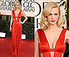 January Jones at 2011 Golden Globe Awards