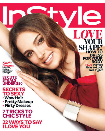 Pictures of Natalie Portman on the February Cover of InStyle Magazine
