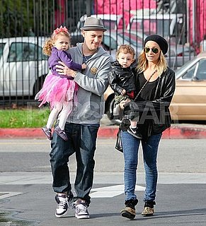 Pictures of Nicole Richie and Joel Madden With Sparrow and Harlow in LA