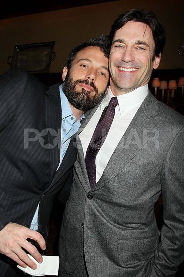 Ben Affleck Gets Cozy With Jon Hamm and Blake Lively to Toast The Town Ben Affleck Gets Cozy With Jon Hamm and Blake Lively to Toast The Town
