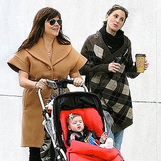 Pictures of Tiffani Thiessen and Harper Smith Walking With a Friend in LA
