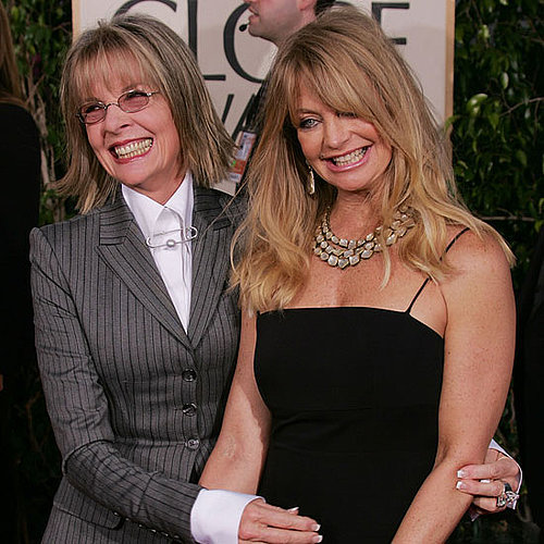 In 2005, Diane Keaton and Goldie Hawn walked the red carpet together.
In 2005, Diane Keaton and Goldie Hawn walked the red carpet together.