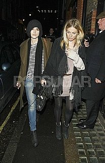 Pictures of Sienna Miller and Keira Knightley Dining Out in Soho