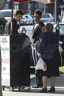 Pictures of Halle Berry and Olivier Martinez Together in LA