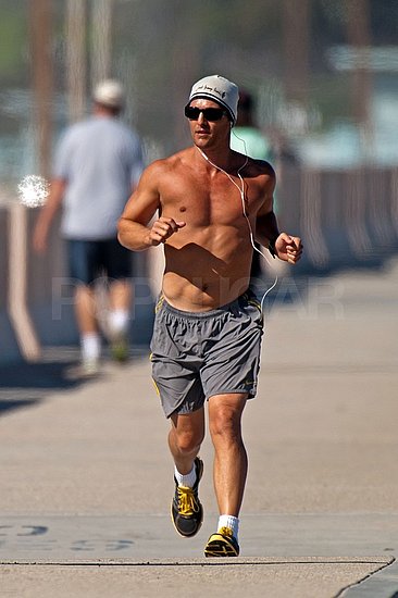 Pictures of Shirtless Matthew McConaughey Running Shirtless in Malibu Pictures of Shirtless Matthew McConaughey Running Shirtless in Malibu
