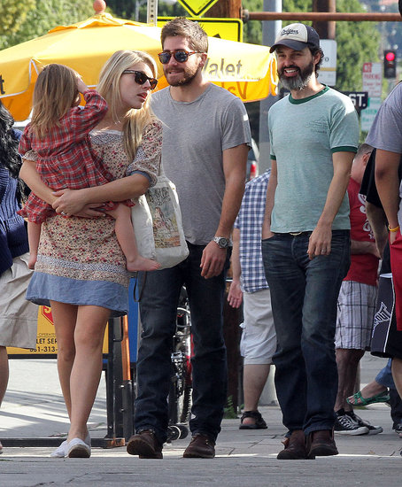 Pictures of Jake Gyllenhaal With Busy Philipps and Birdie