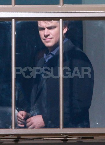Pictures of Matt Damon Filming We Bought a Zoo