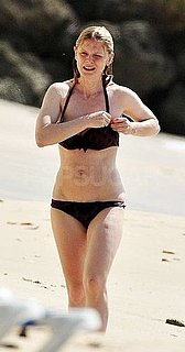 Pictures of Emilia Fox in Bikini Two Months After Giving Birth to Baby Rose