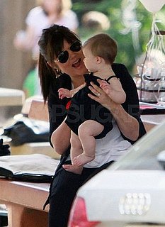 Pictures of Tiffani Thiessen at the Park With Daughter Harper and Husband Brady Smith