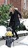 Pictures of Gisele Bundchen and Tom Brady Arriving Home in Boston