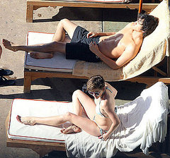 Pictures of AnnaLynne McCord, Jessica Stroup, Shenae Grimes in Bikinis on 90210 Set