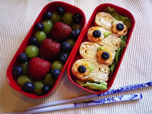 Fruit and Sammie Bento Fruit and Sammie Bento