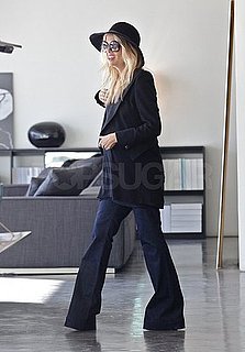 Pictures of Pregnant Rachel Zoe and Rodger Berman Shopping For Baby Furniture in LA