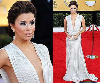 Eva Longoria In Georges Hobeika at 2011 SAG Awards 2011-01-30 16:50:00