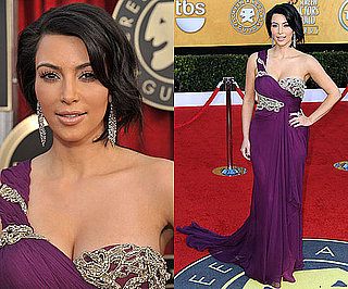 Kim Kardashian in Marchesa at 2011 SAG Awards