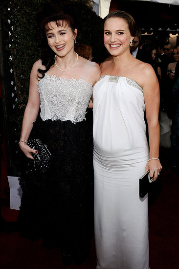 Natalie Portman Steps It Up With a Baby-Bump-Hugging White SAG Gown Natalie Portman Steps It Up With a Baby-Bump-Hugging White SAG Gown