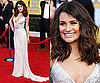 Lea Michele Wears Oscar de la Renta to the SAG Awards 2011