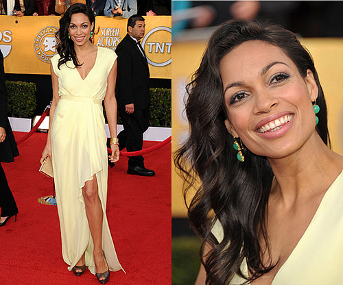 Rosario Dawson Wears J. Mendel to SAG Awards 2011