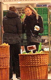 Pictures of Kate Moss Grocery Shopping in London